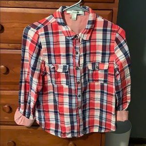 Plaid Forever 21 Button Down